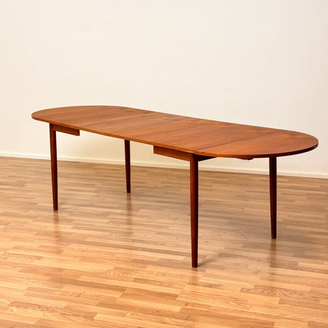 Dining table in teak "Arne Vodder style", 1950s-60s, Denmark