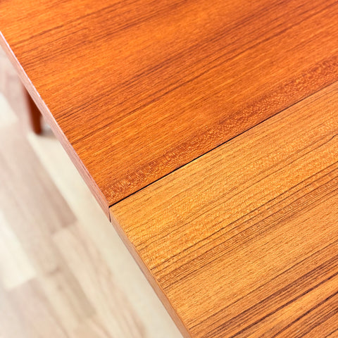 Swedish dining table in teak