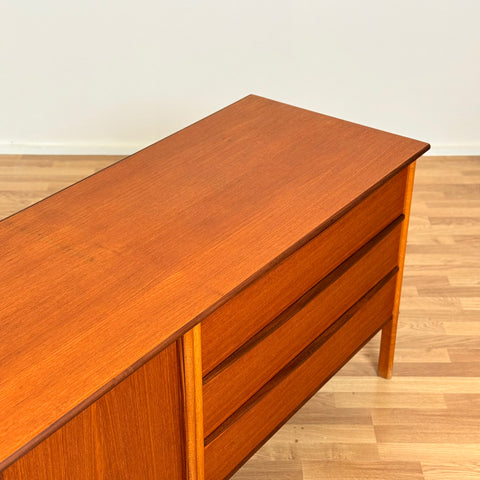 Swedish sideboard in teak & beech by Bertil Fridhagen