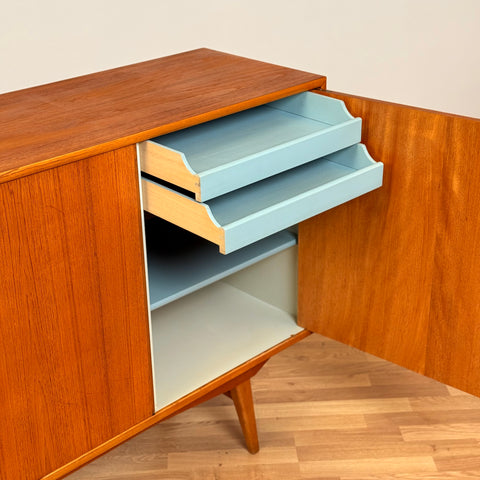 Swedish highboard in teak