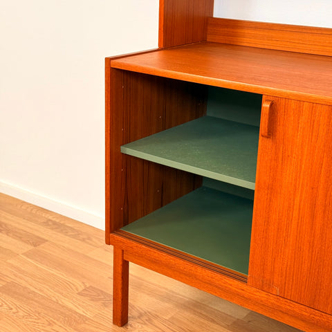 Bookshelf in teak by B. Fridhagen for Bodafors, 1960s-70s, Sweden