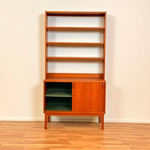 Bookshelf in teak by B. Fridhagen for Bodafors, 1960s-70s, Sweden