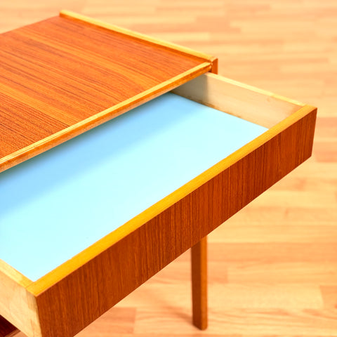 Swedish bedside tables in teak