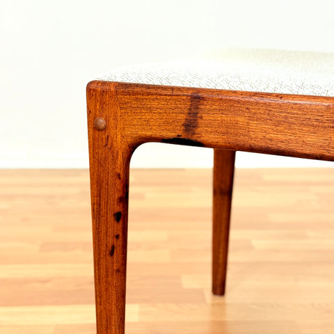 Danish set of 6 dining chairs in teak by Uldum Møbelfabrik