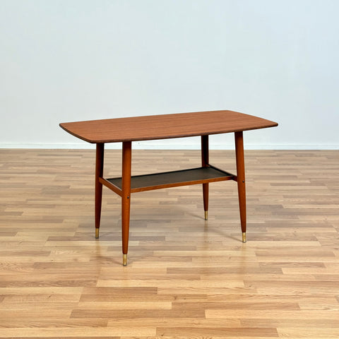 Swedish coffee table in teak by Alberts Tibro