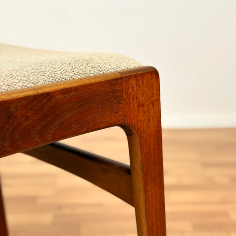 Dining chairs in teak by Erik Buch
