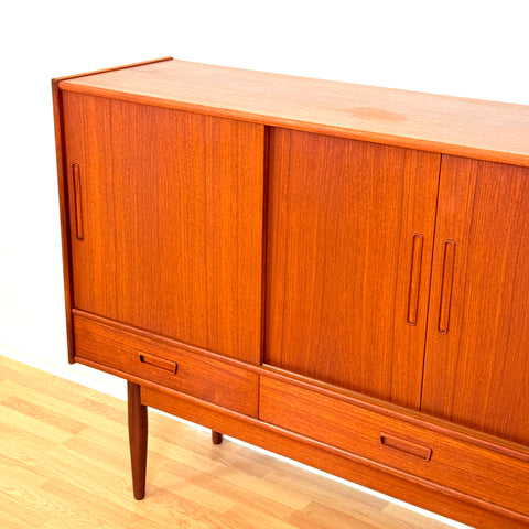 Danish highboard in teak