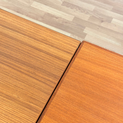 Danish dining table in teak by Henning Kjærnulf for Vejle furniture factory