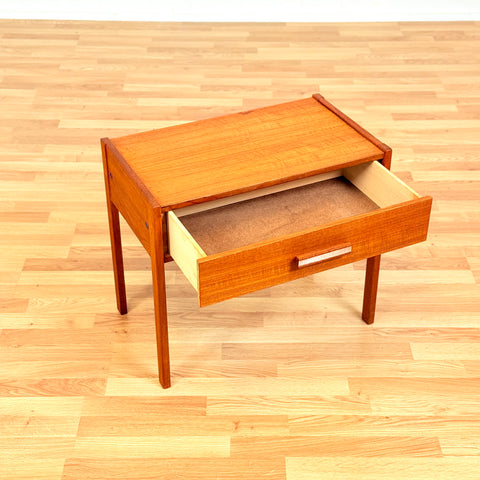 Danish side table in teak