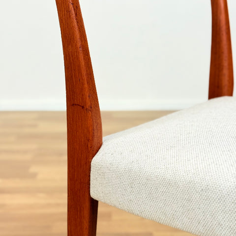 Swedish dining chairs in teak by Svegards Markaryd
