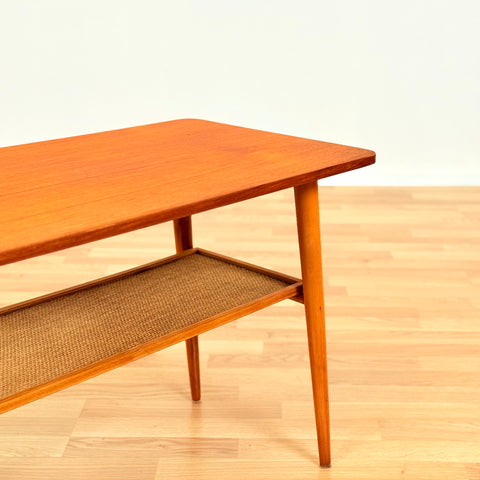 Swedish coffee table in teak