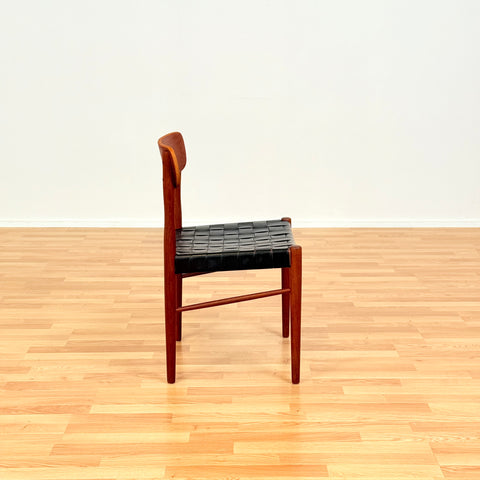 Danish dining chairs in teak