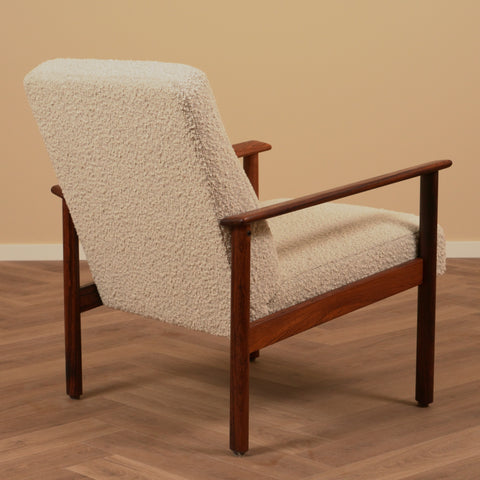 Danish armchair in Santos rosewood