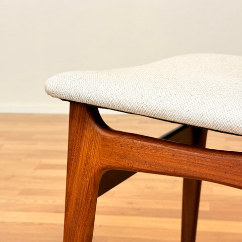 Danish set of 6 dining chairs in teak by Schiønning & Elgaard