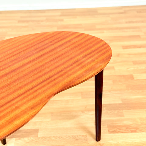 Swedish side table in mahogany