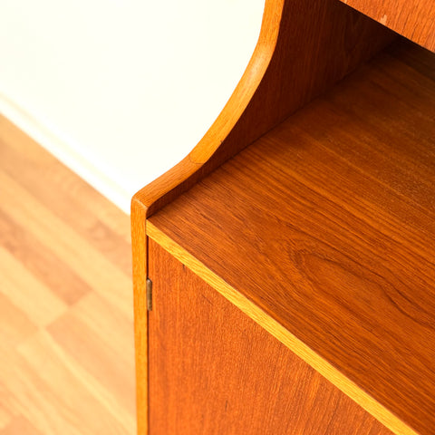 Swedish bookshelf in teak