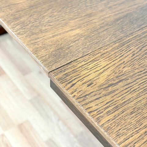 Danish oval dining table in oak by Farstrup