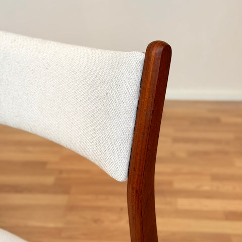 Set of 2 dining chairs in teak, SAX, Denmark