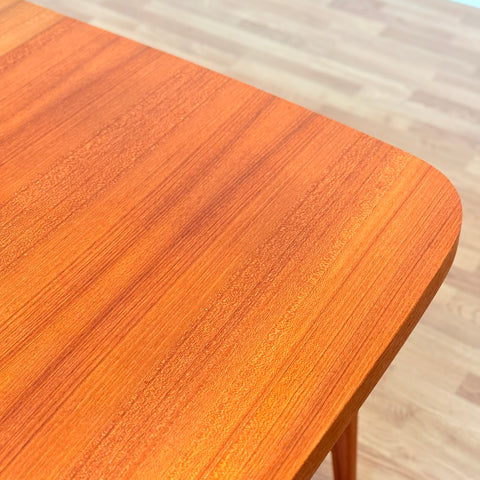 Swedish dining table in teak