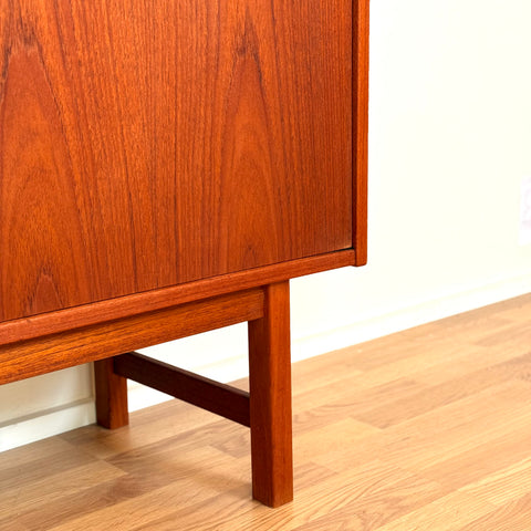 Swedish highboard in teak by Ulferts