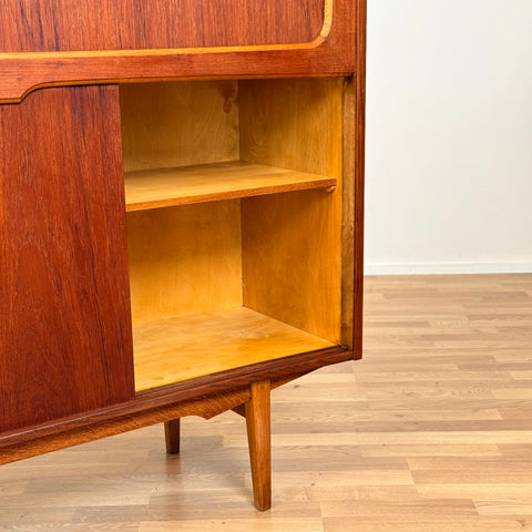 Danish highboard in teak