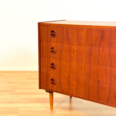 Danish chest of drawers in teak by Arne Wahl Iversen