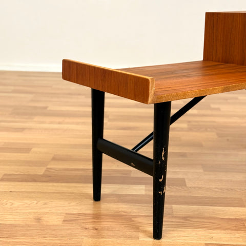 Swedish hall table in teak