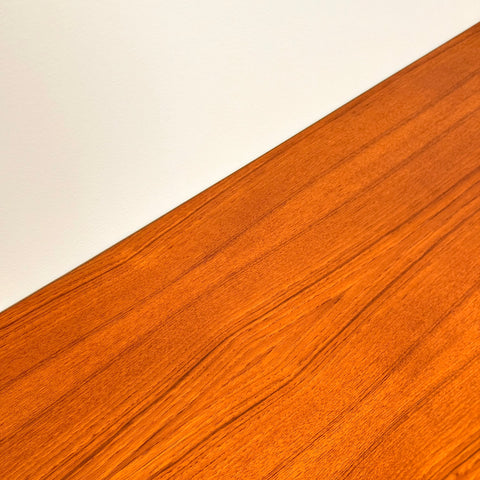 Swedish writing desk in teak, 1960s-70s