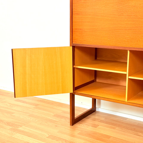 Swedish highboard in teak by Arne Wahl Iversen for IKEA, model 'Varie B'