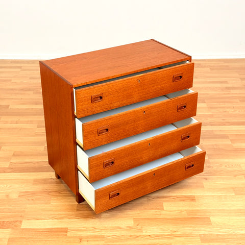 Swedish chest of drawers in teak