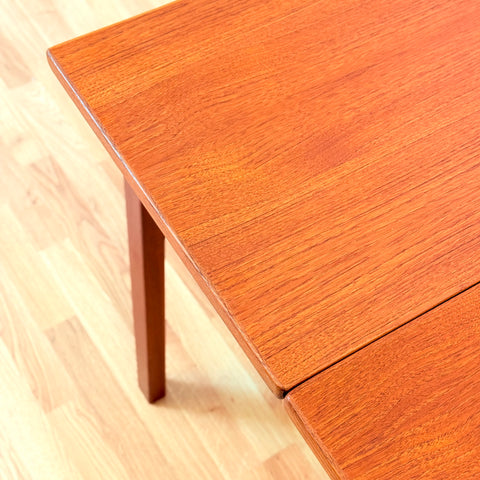 Swedish rectangular dining table in teak by Ulferts Tibro