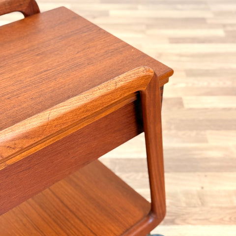 Trolley in teak by Sika Møbler, 1950s-60s, Denmark