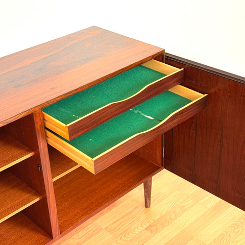 Danish sideboard in Santos rosewood by Omann Jun A/S