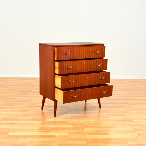Reserved Swedish chest of drawers in mahogany by IKEA, "Alice"