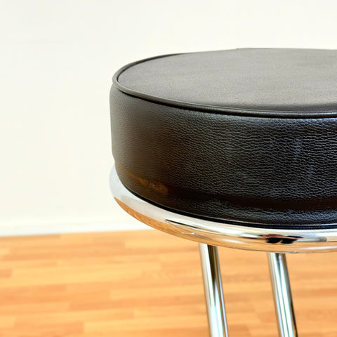 Italian pair of barstools by C. Nilsson for Effezeta, model "Zeta"