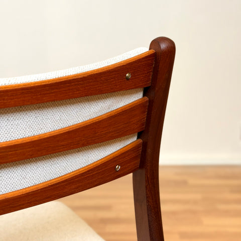 Set of 2 dining chairs in teak, SAX, Denmark