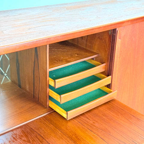 Danish highboard in teak