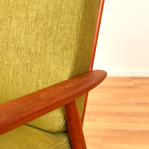 Danish armchair in solid teak