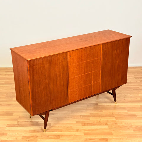Swedish sideboard in teak by AB Tabergsmöbler, Småland