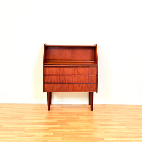 Danish secretary desk in teak