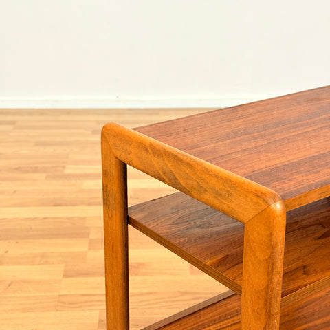 Danish side table in teak