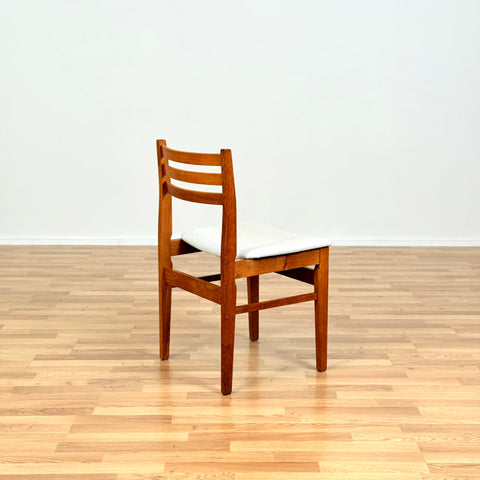 Danish dining chairs in oak