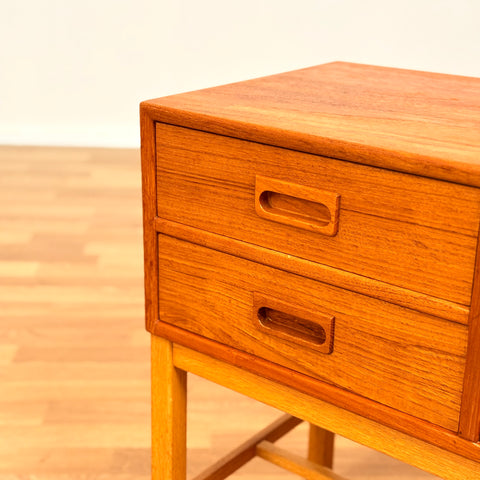 Swedish chest of drawers in teak, by Bra Bohag for Nybrofabriken AB