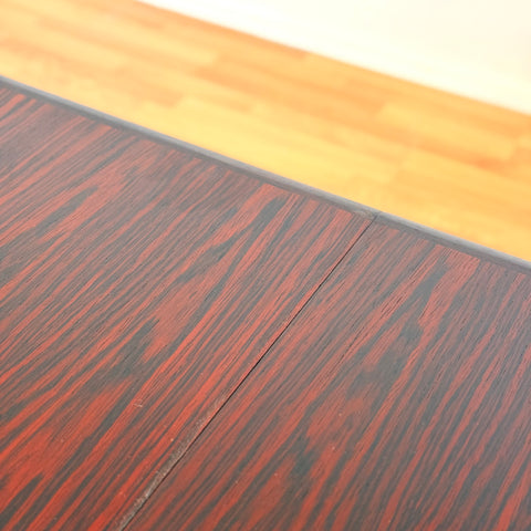 Danish dining table in Santos rosewood by Skovmand & Andersen