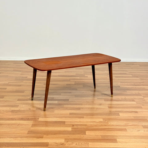 Swedish coffee table in teak