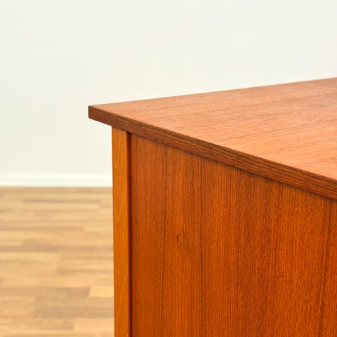 Swedish writing desk in teak, 1960s-70s