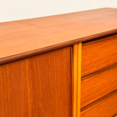 Swedish sideboard in teak & beech by Bertil Fridhagen