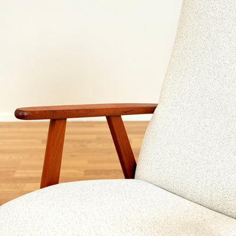 Danish armchair in teak