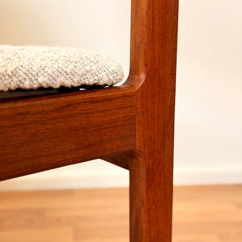 Set of 4 dining chairs in teak by Sorø Stolefabrik, 1950s-60s, Denmark