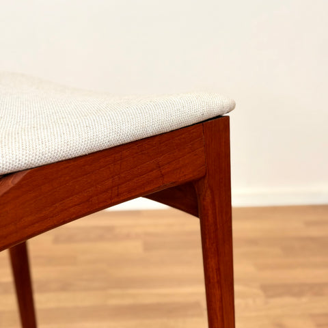 Danish set of 6 dining chairs by B. Rasmussen for Thorso Mobelfabrik